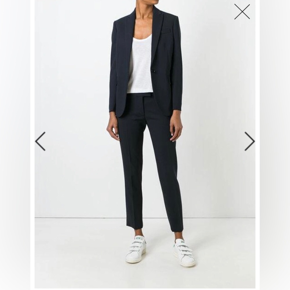 Joseph Savoy Black Wool Blazer Women Size M - Picture 13 of 17